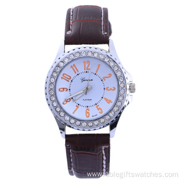 Hot Sale Man Leather Analog Quartz Wrist Watch